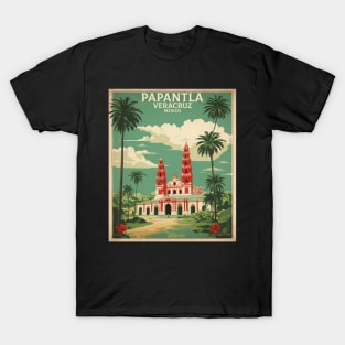 Papantla Veracruz Mexico Vintage Tourism Travel T-Shirt